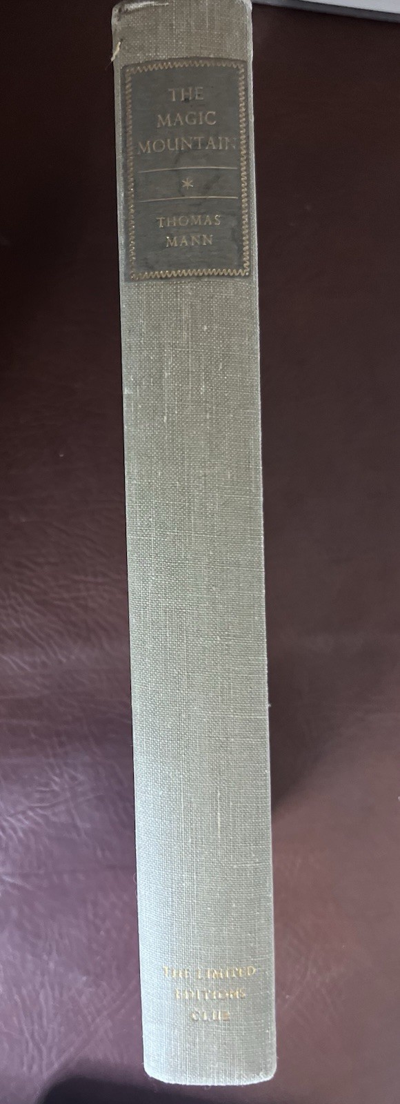 Magic Mountain Thomas Mann LEC 1962 Signed #277/1500 Philip C. Duschnes Rare B.