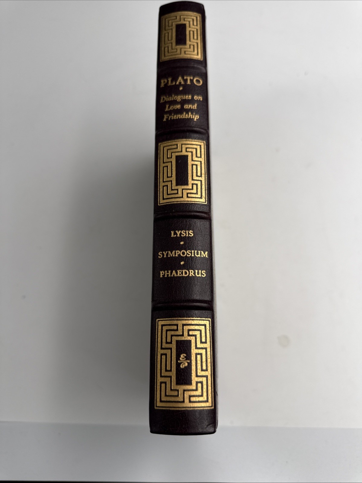Plato – Dialogues On Love and Friendship – Collector’s Edition Easton Press 1979