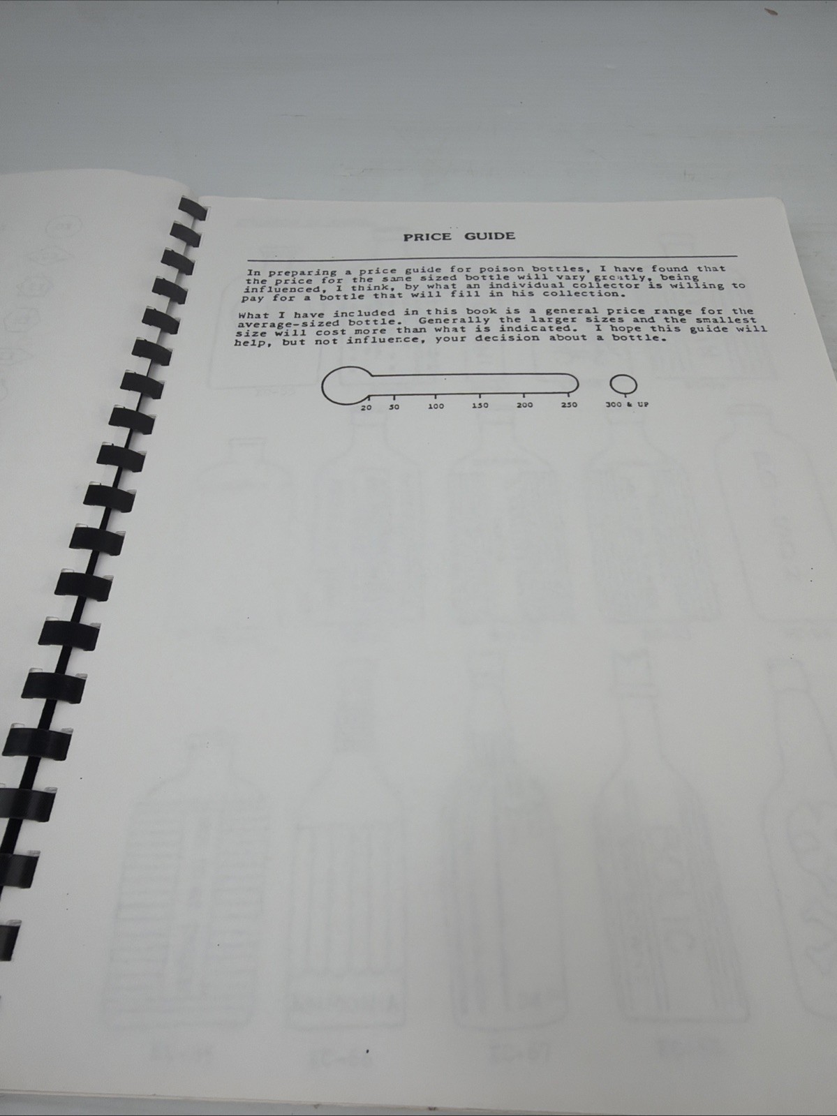 RARE SIGNED Poison Bottle Workbook 2 by Rudy Kuhn Circa Late 1980’s Spiral Bound