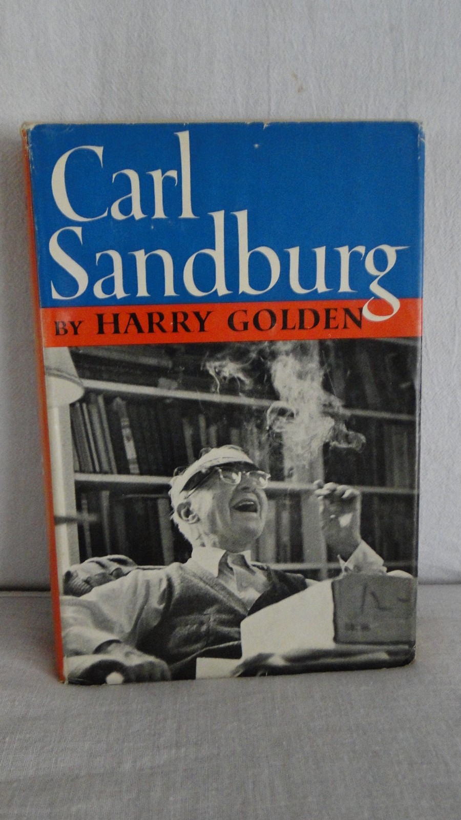 CARL SANDBURG by Harry Golden c1961 DJ HC Journalism Biography Poet