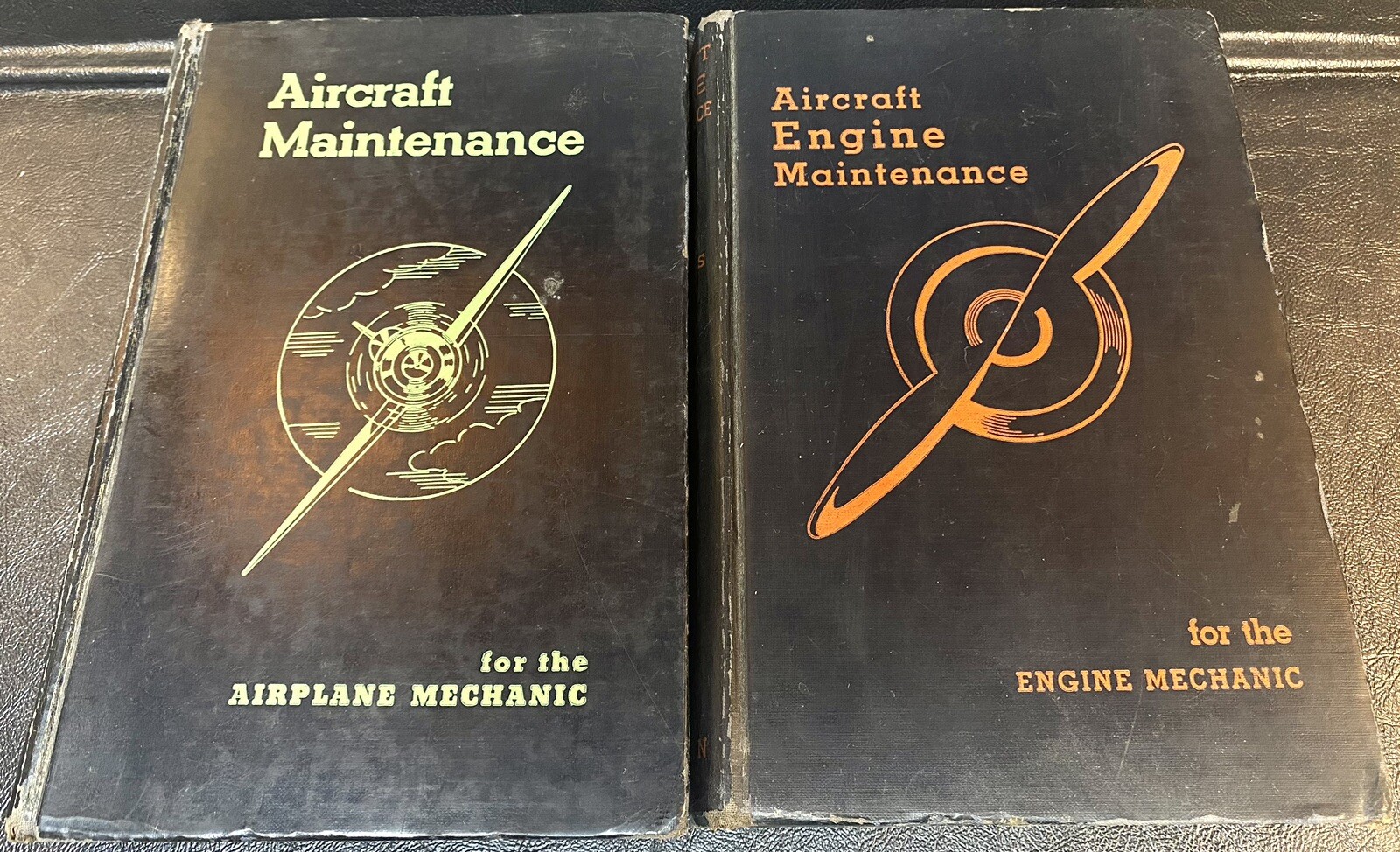 AIRCRAFT & AIRCRAFT ENGINE MAINTENANCE HC~1939/40 Brimm&Boggess Pitman Chicago