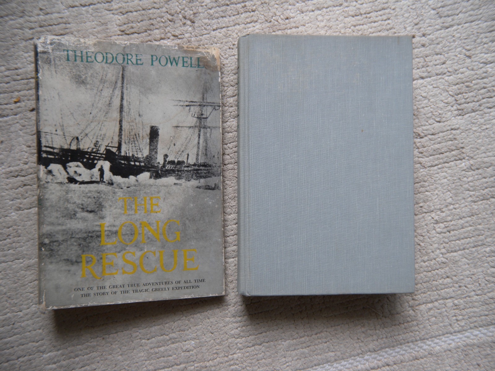 THEODORE POWELL/THE LONG RESCUE [GREELEY EXPEDITION] 1ST EDITION/INSCRIBED