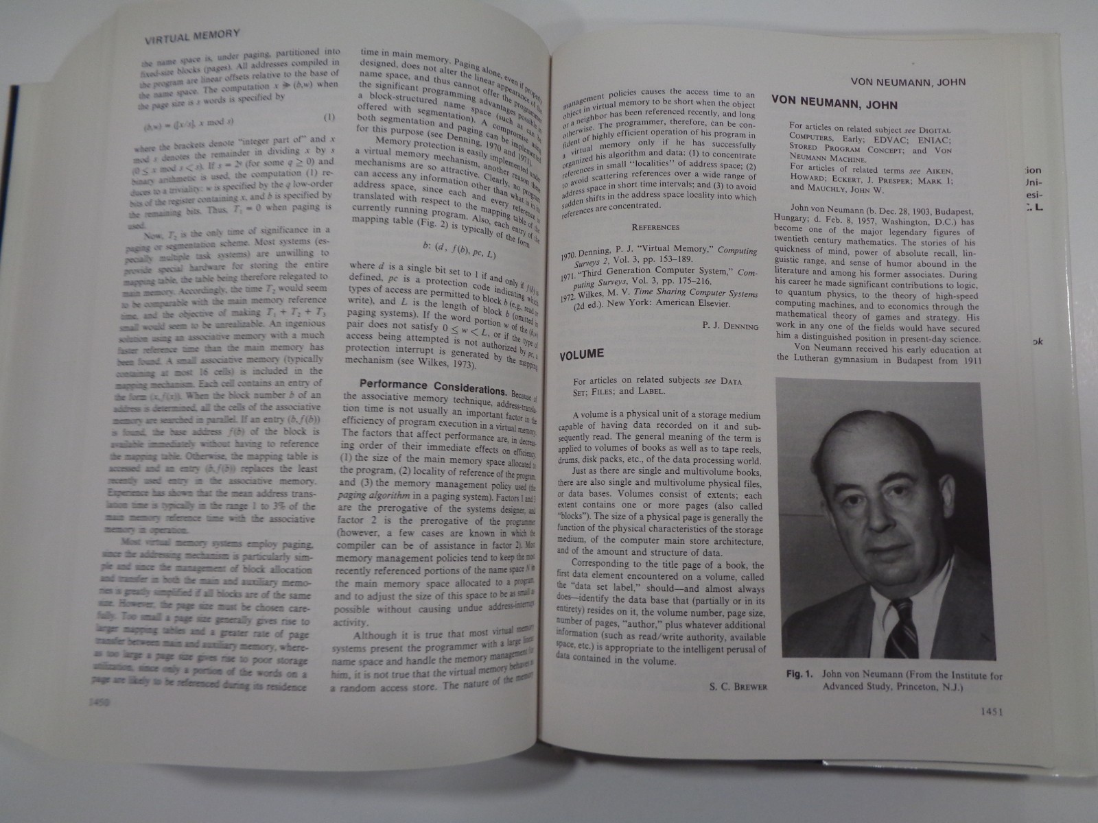 Encyclopedia of Computer Science by Anthony Ralston 1976 HBDJ Vintage Reference