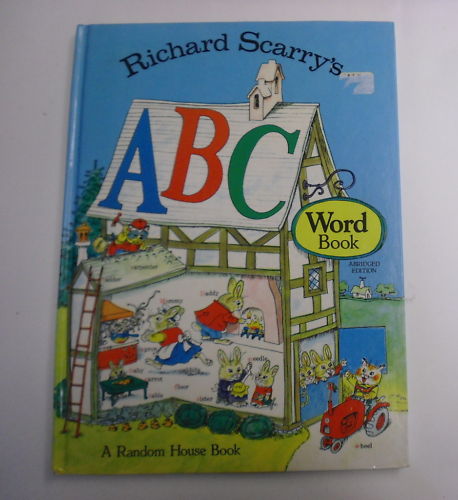 Richard Scarry’s ABC Word Book, Random House, Nice