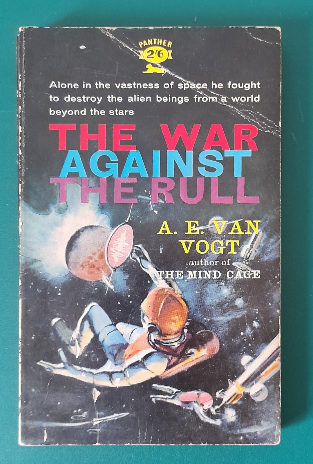 The War Against The Rull A. E. Van Vogt Panther Books Sci-Fi Novel PBK 1962