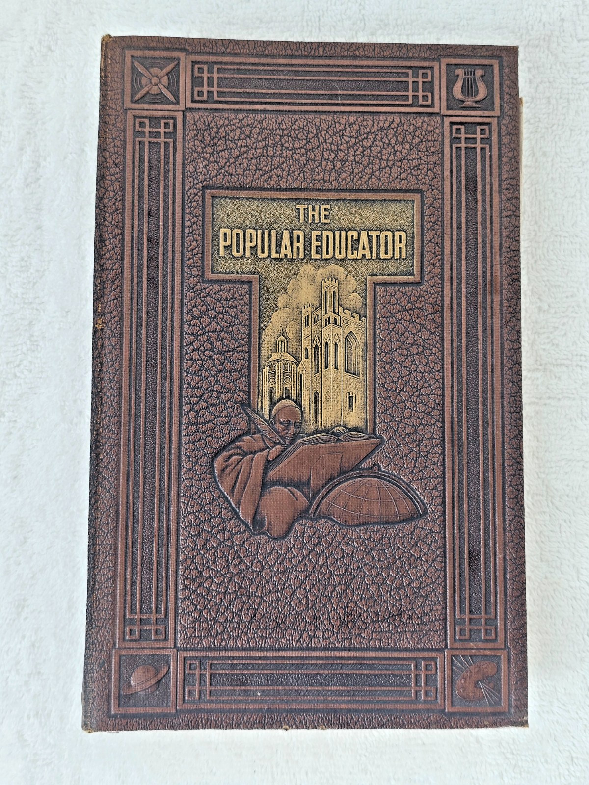 1938 The Popular Educator Bound Vol Final Issues 49-54 Index National Alliance