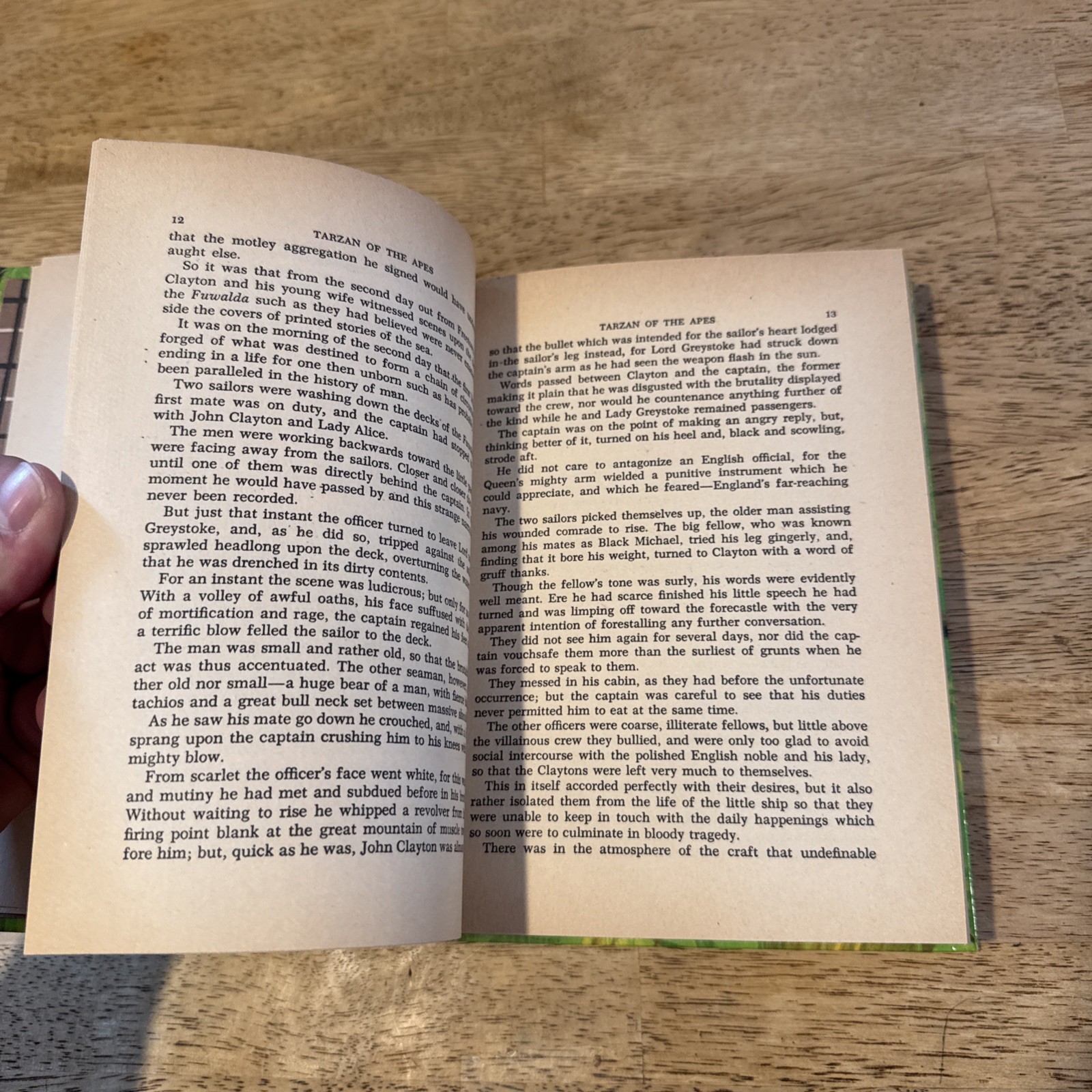 Tarzan Of The Apes By Edgar Rice Burroughs Whitman 1964 Hardcover Book Vintage