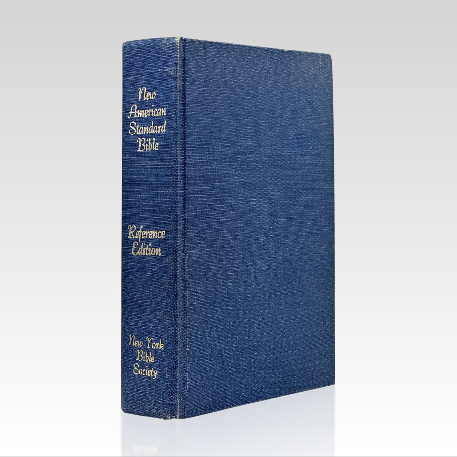 1971 New York Bible Society. The New American Standard Bible Reference Edition