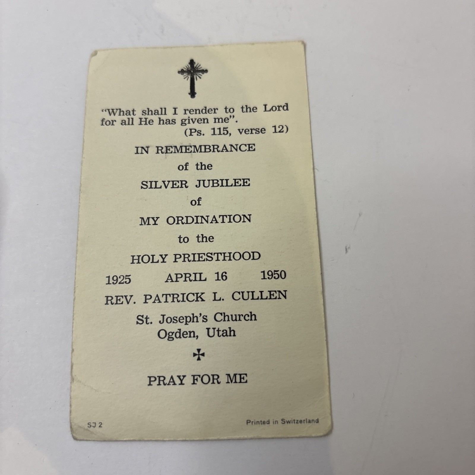 Vtg Key of Heaven “ Gems Of Devotion “ 1924 Vest-Pocket Size Includes 3 Cards