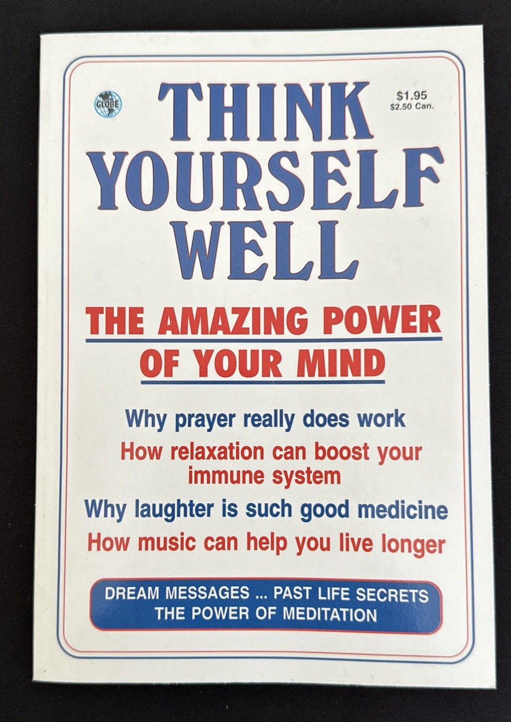 Think Yourself Well Bernard Ward 1994 PB Mental Power VG+ Mind Body Health
