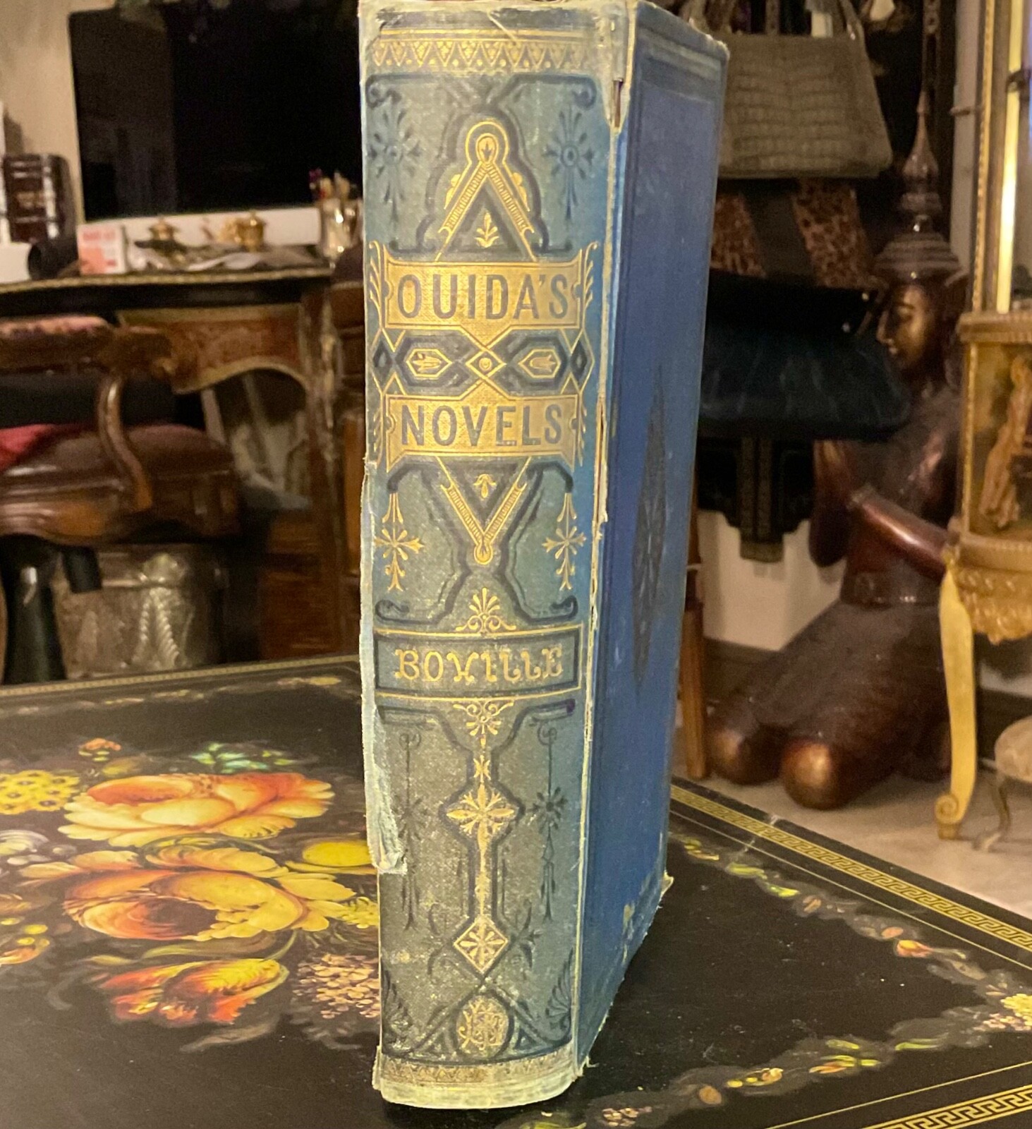 RARE OUIDA’S NOVELS 1874 JB LIPPINCOTT – Victorian Binding