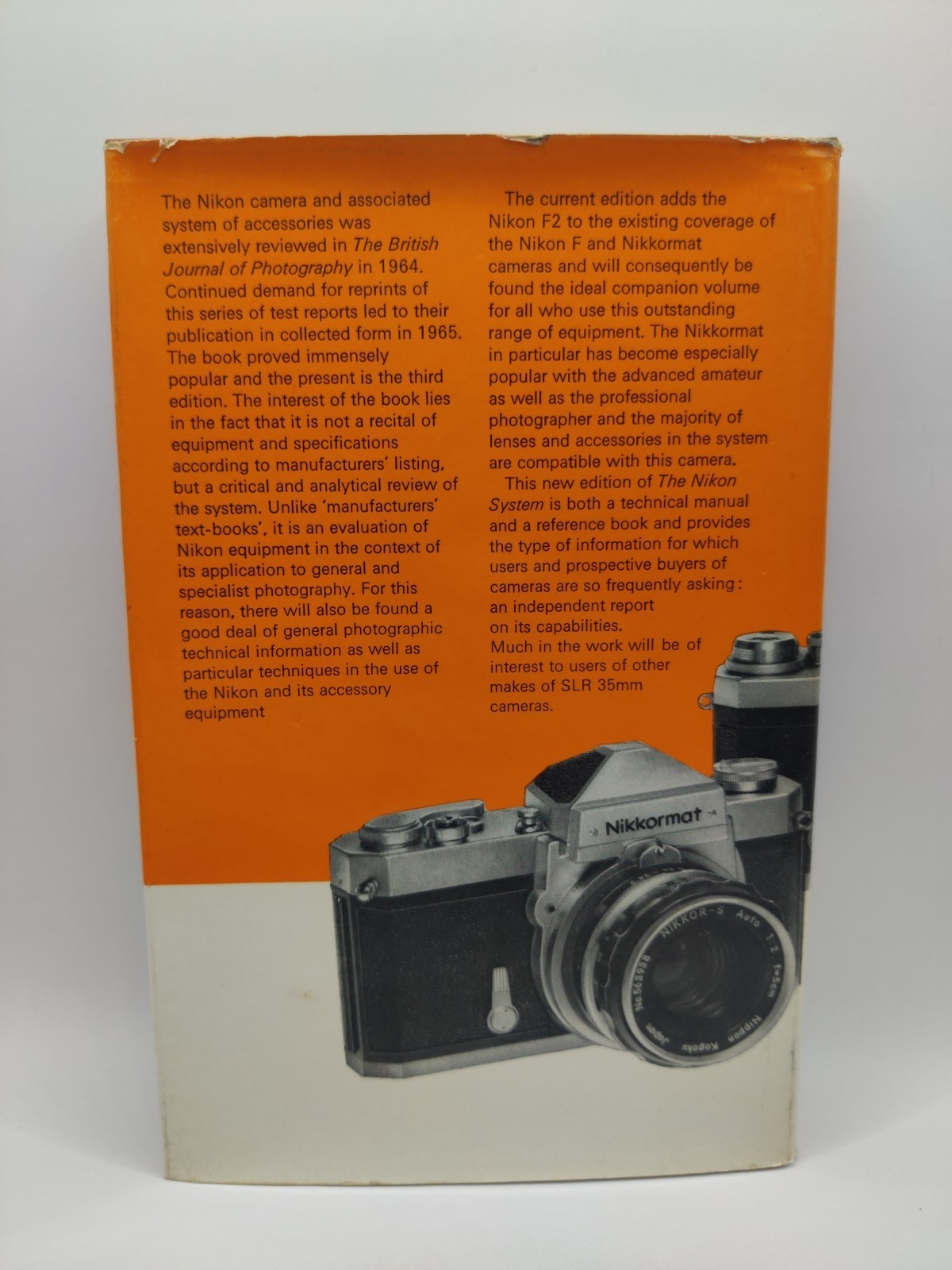 Nikon System, Crawley, Geoffrey W., H.Greenwood and Co Ltd,L 1969 Hardcover Book