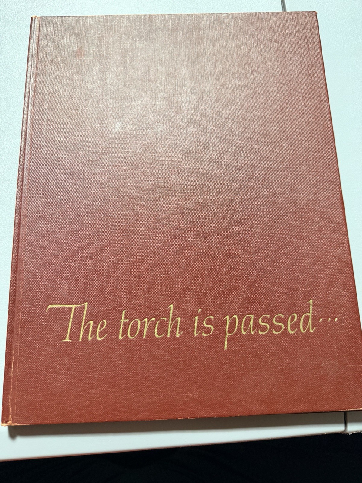 The Torch Is Passed: Associated Press John F. Kennedy memorial hardcover book