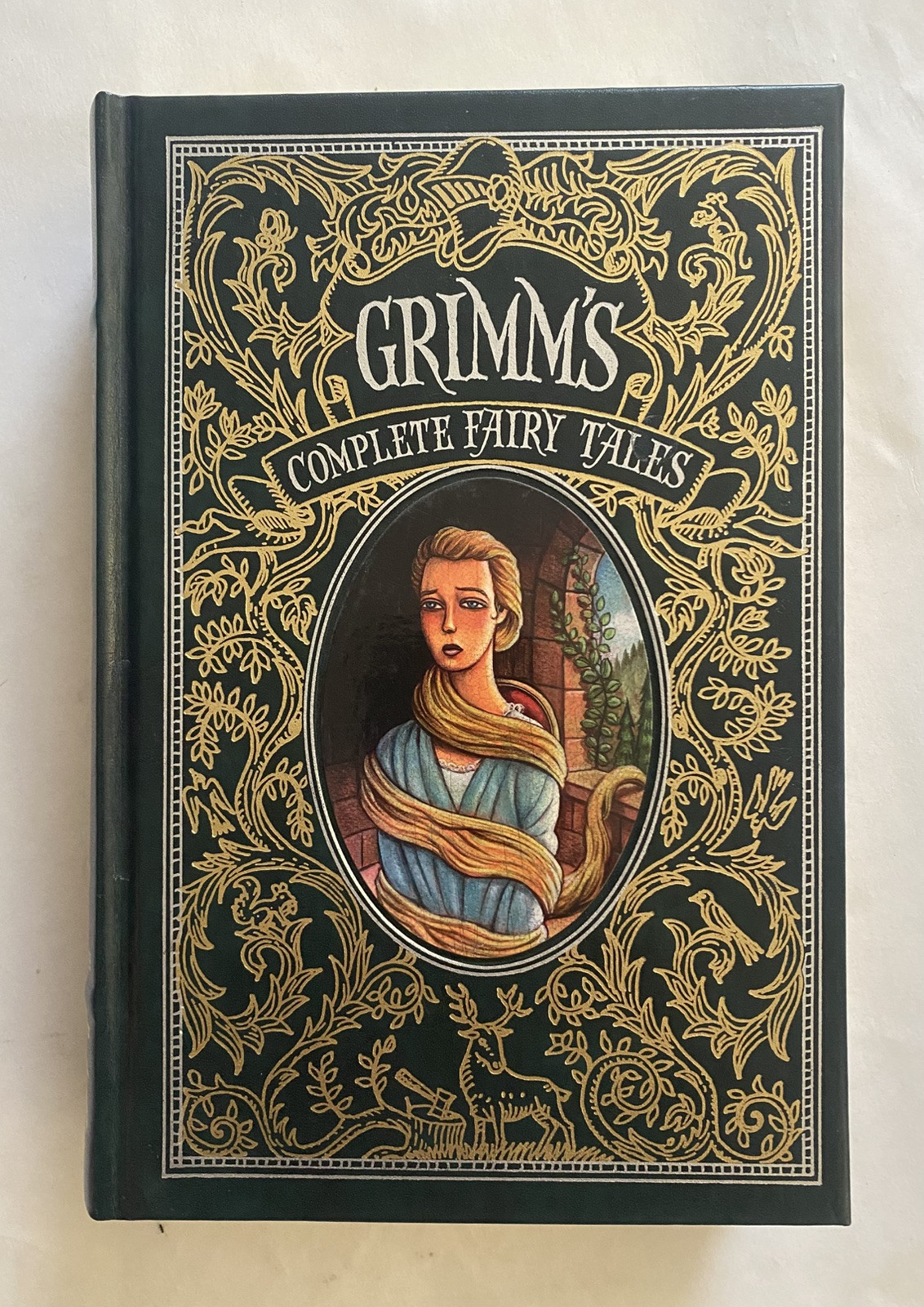Grimm’s Complete Fairy Tales Illustrated Hardcover Barnes & Noble Gold Trim