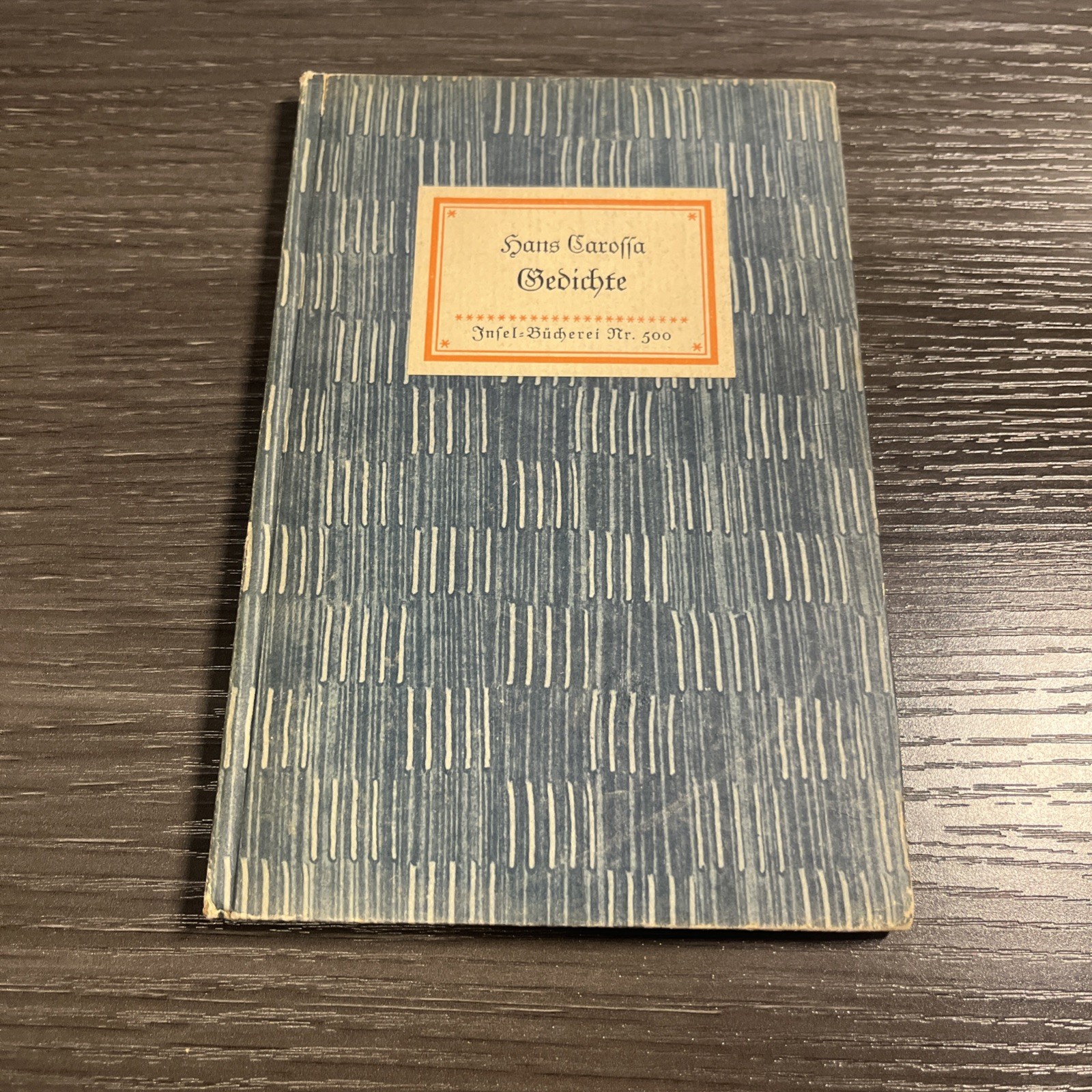 (6) Vintage Books in German, Insel Bucherie Ser. 1940 Leipzig See Pic
