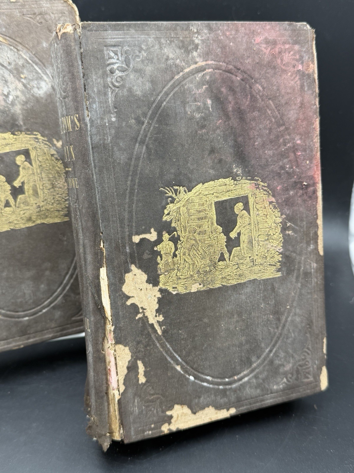 1852 Uncle Tom’s Cabin Harriet Beecher Stowe 1st Ed Tenth Thousand 2 Vol Set