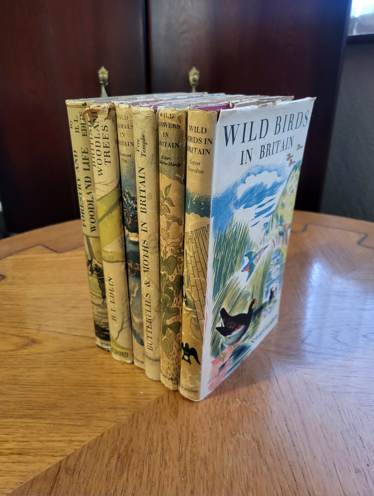 The British Nature Library – 6 Batsford Books – Collectable – 1940s – Birds