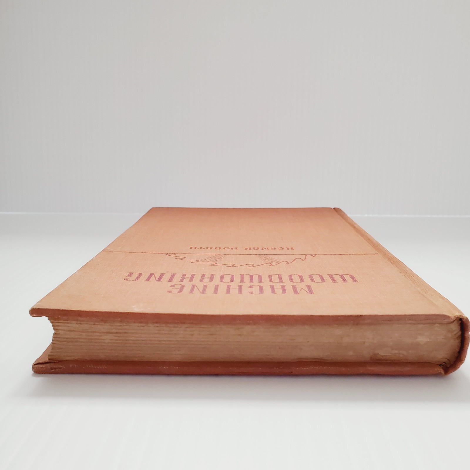 Machine Woodworking Book By Herman Hjorth Book Vintage Trade Skill Hardcover