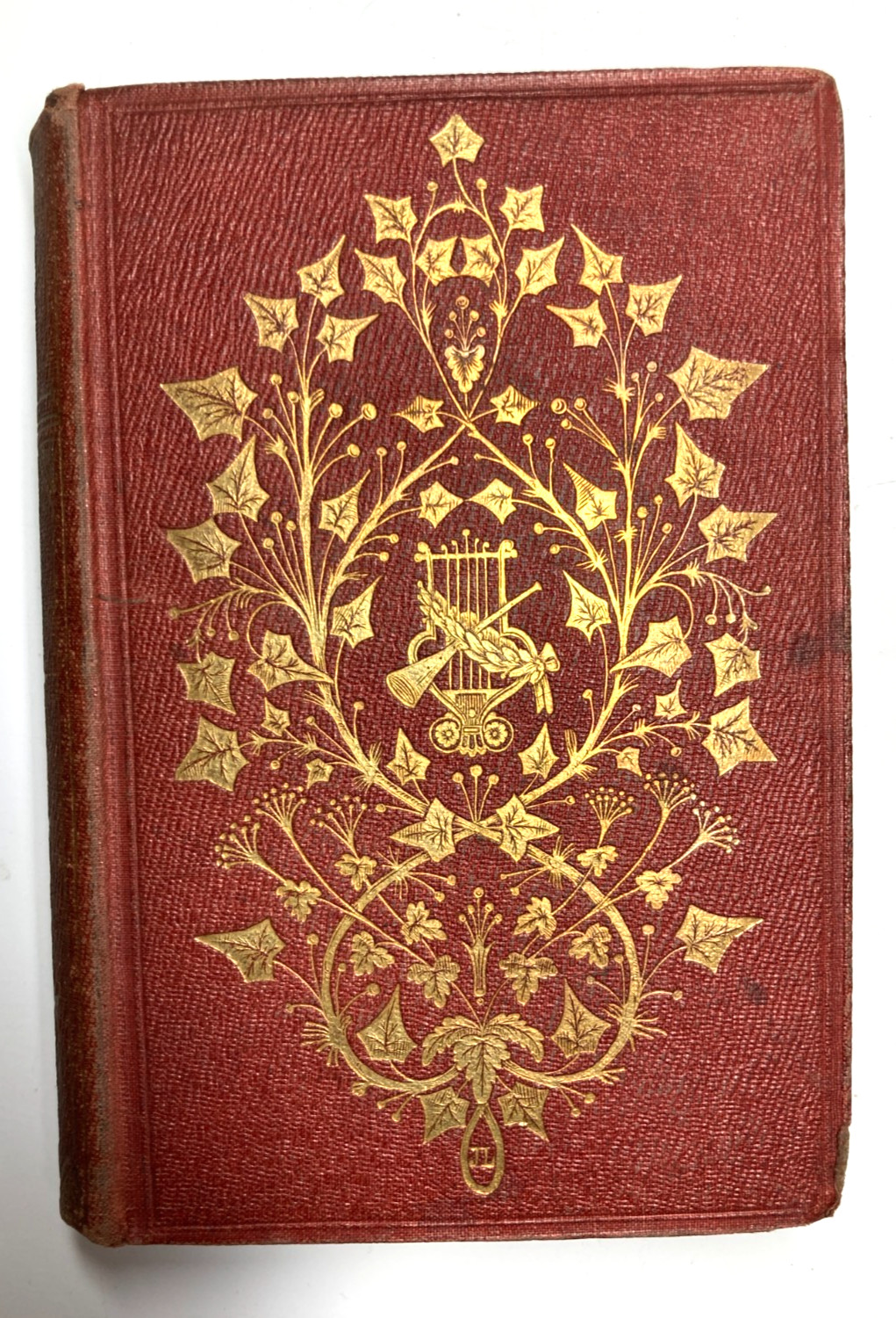 1858 MILTON Poetical Works JOHN LEIGHTON Signed Gilt Binding Victorian AEG