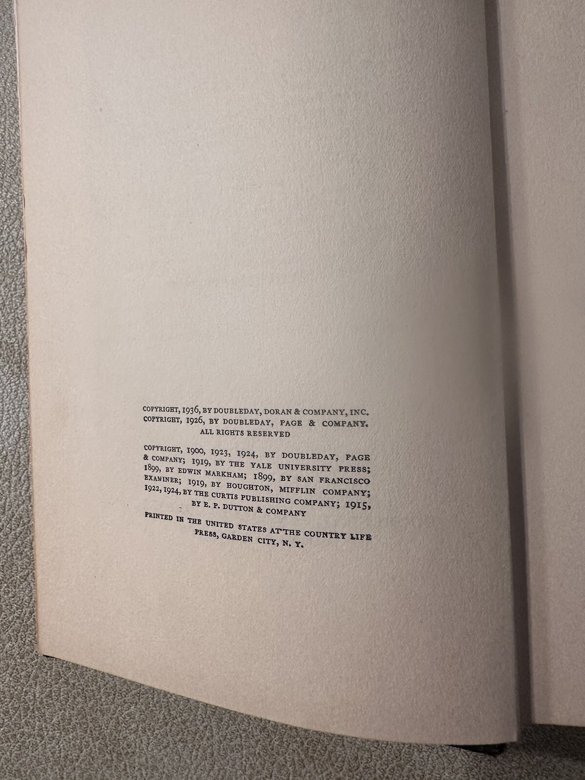 The University Library Volume XVII 1936
