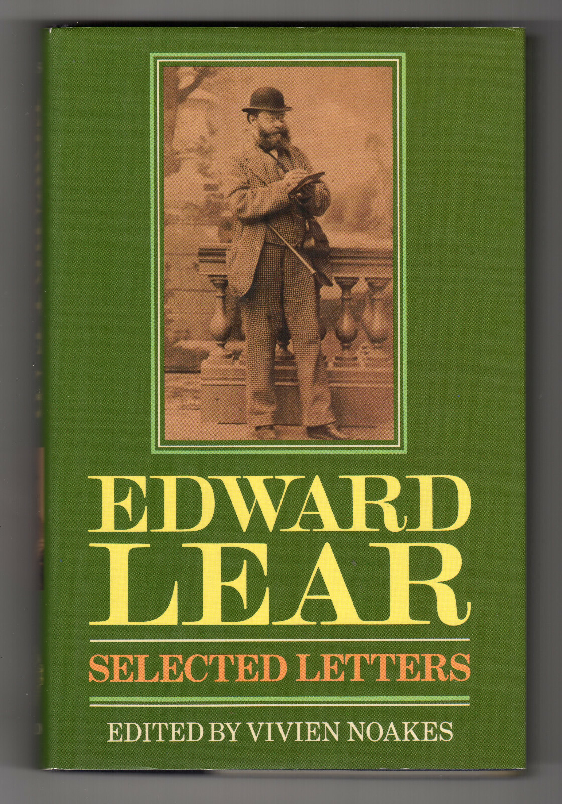 EDWARD LEAR SELECTED LETTERS First edition Fine British Hardcover DJ Illustrated
