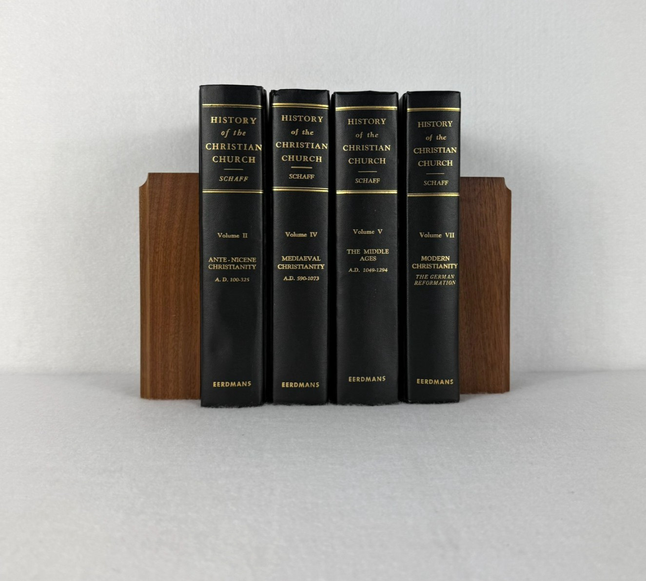 SCHAFF HISTORY of the Christian Church 4 Vols Eerdmans 1995 II IV V VII Only