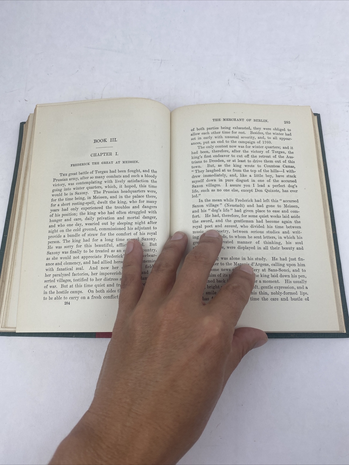 1904 The Merchant of Berlin An Historical Novel L. Muhlbach Vintage Hardcover