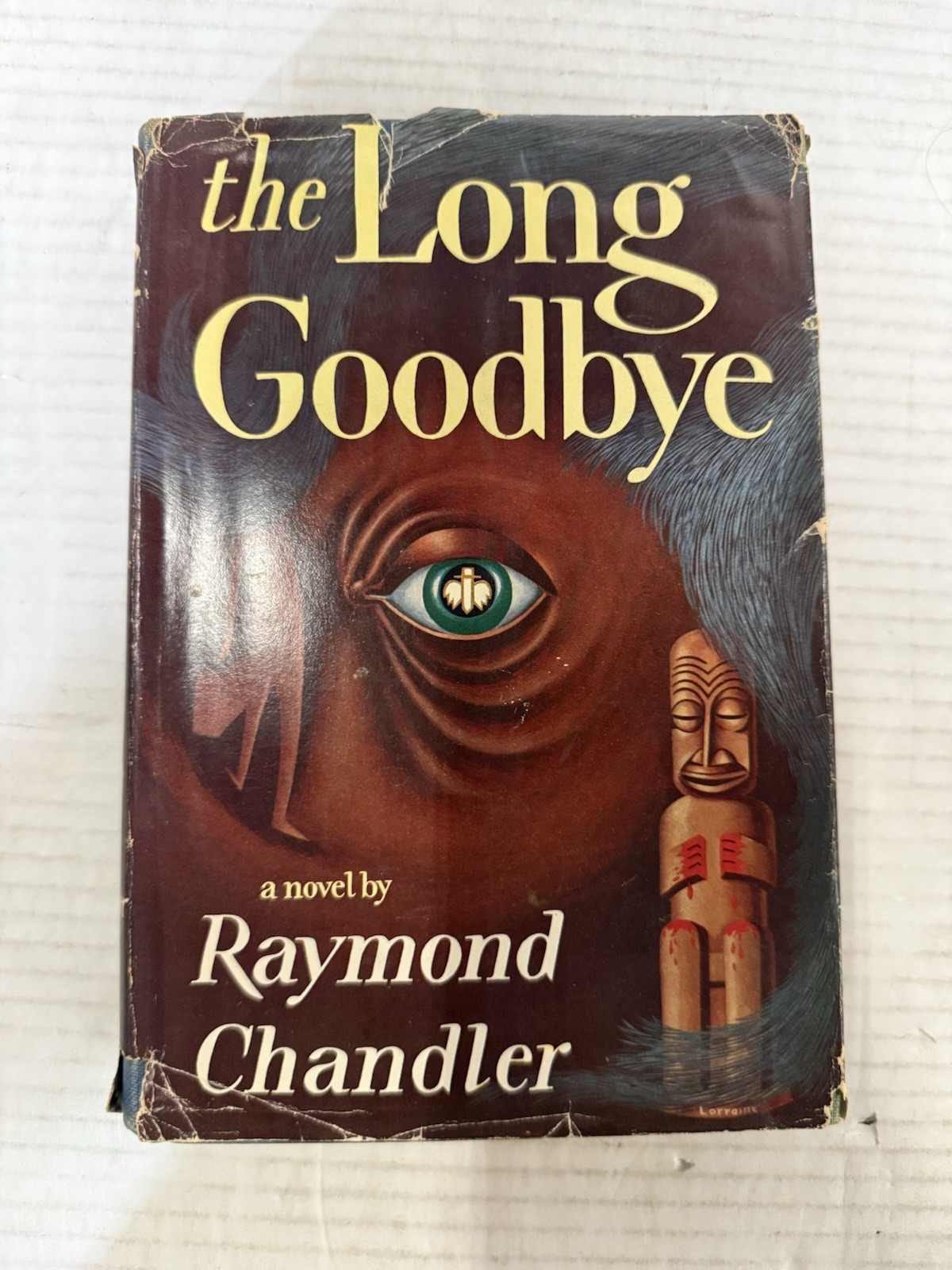 Raymond Chandler The Long Goodbye First Edition US Hardback DJ Philip Marlowe