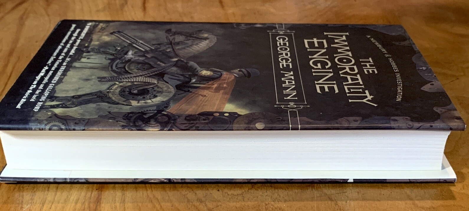 The Immortality Engine by George Mann – NF 2011 Tor sci-fi HC/DJ, steampunk
