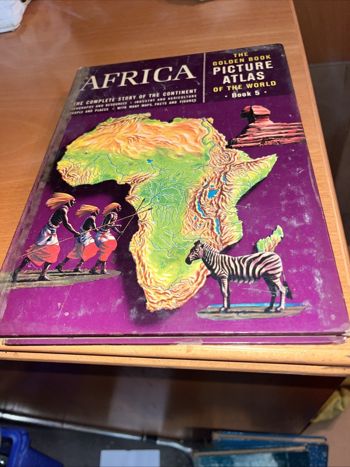 The Golden Book Picture Atlas of the World ~ Africa 1st Edition