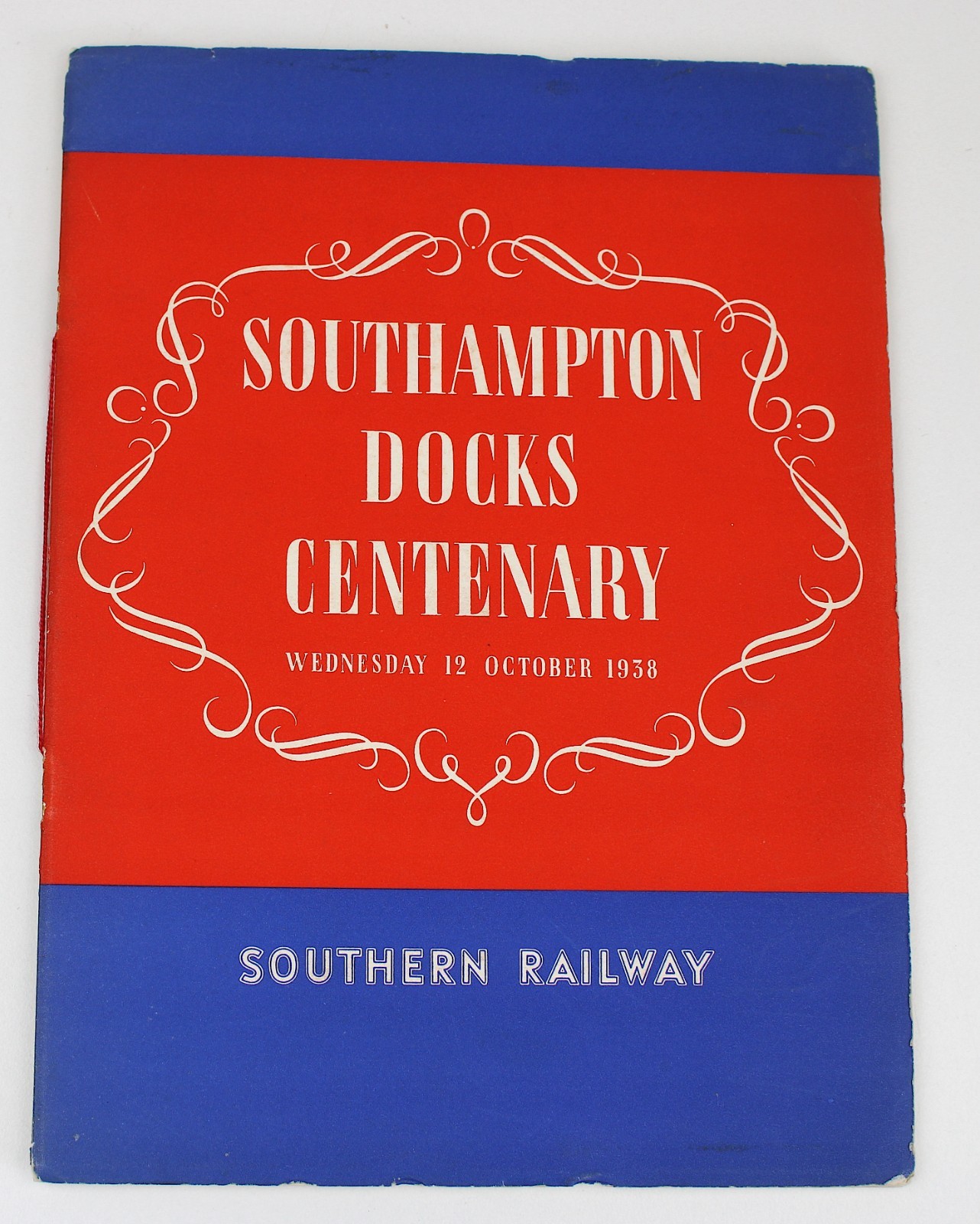 Southampton Docks Centenary 1938 Harbour Ships Marine Southern Railway History