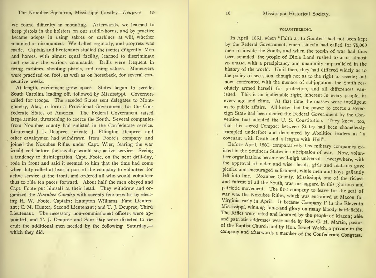 Mississippi Historical Society Publications (1902-1925) – 14 old Volumes on DVD