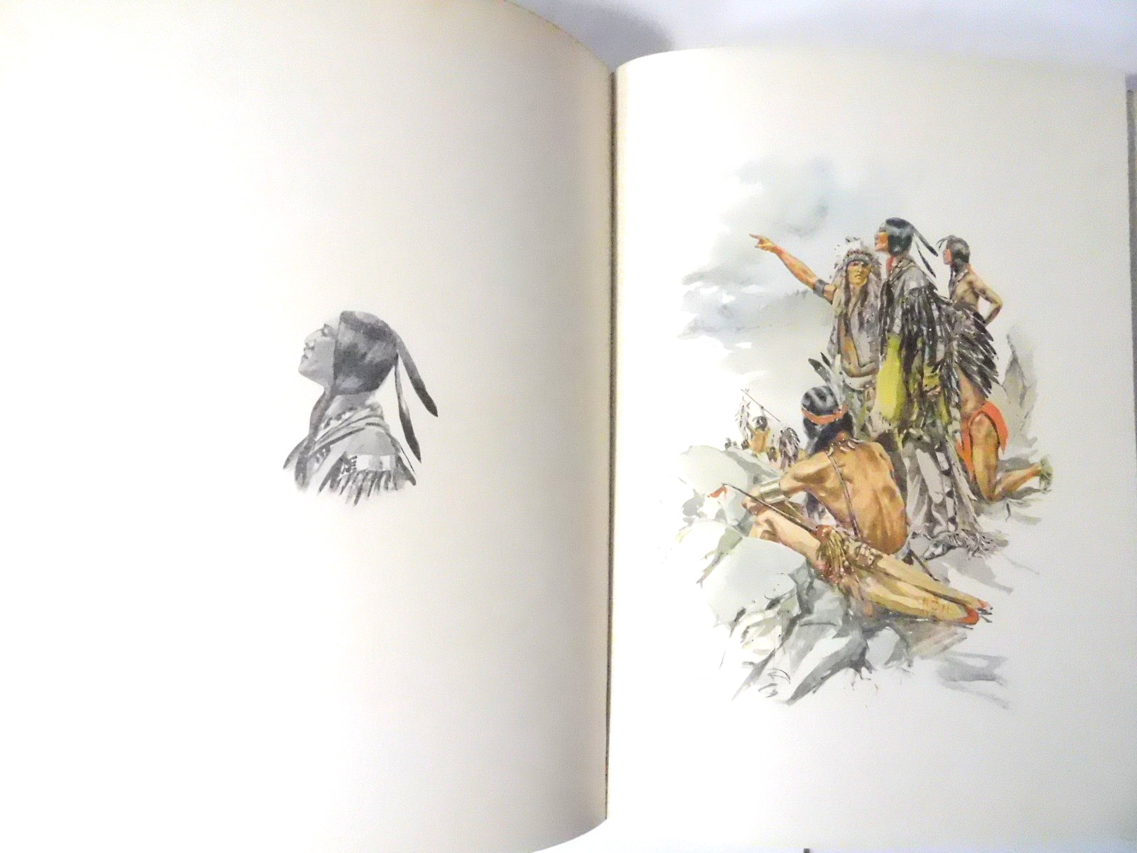 1906 The Song of HIAWATHA-Henry W .Longfellow/Harrison Fisher Illustrated