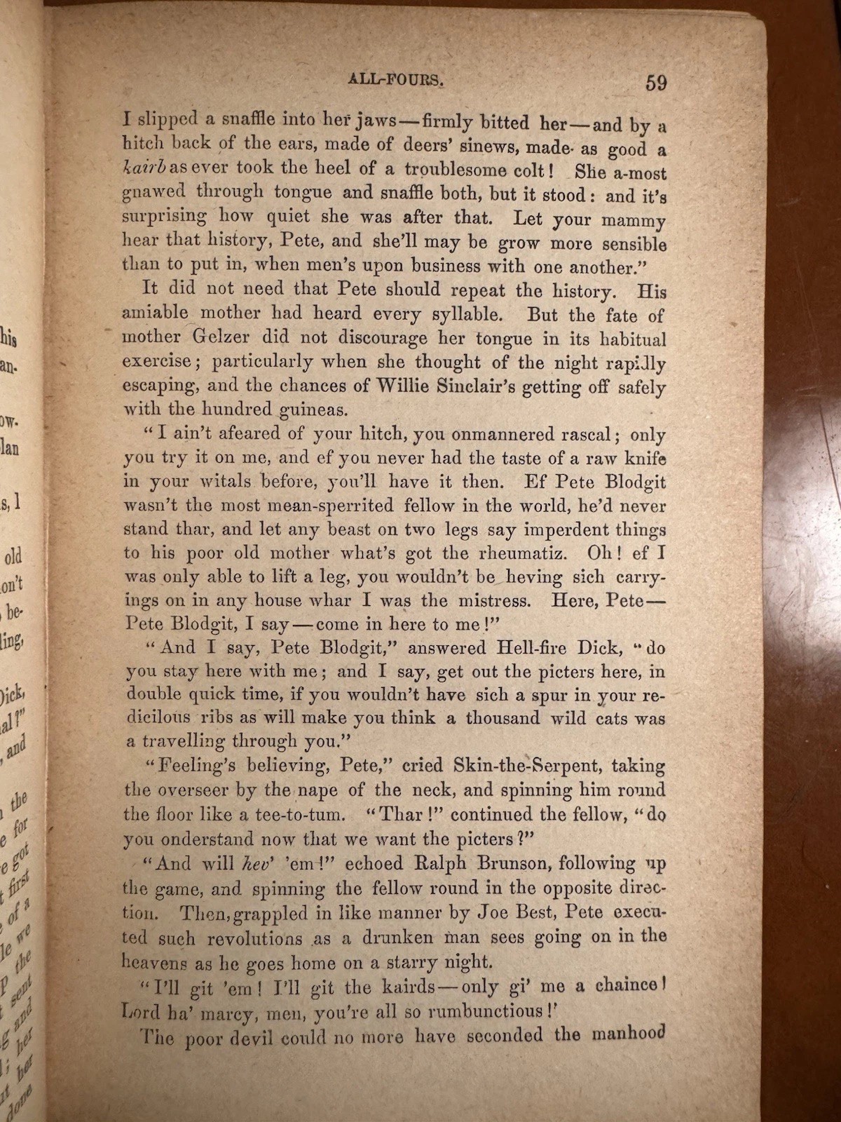 Antque Book Set-Border Romances-2 Pieces by W. Gilmore Simms-1890