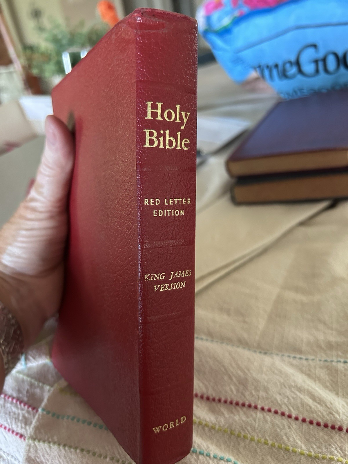 Vintage Holy Bible King James Version World Publishing Company Cleveland NY 1965