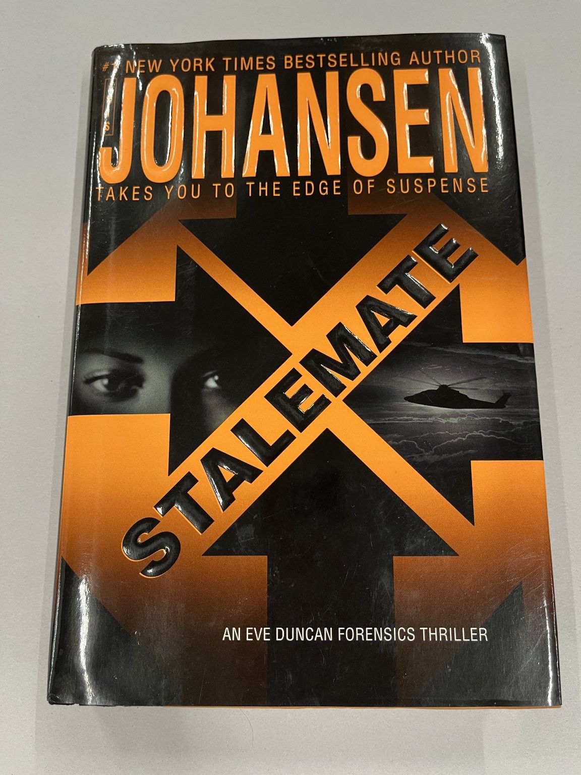 Stalemate Iris Johansen 2007 1st Ed Eve Duncan Thriller Suspense Novel