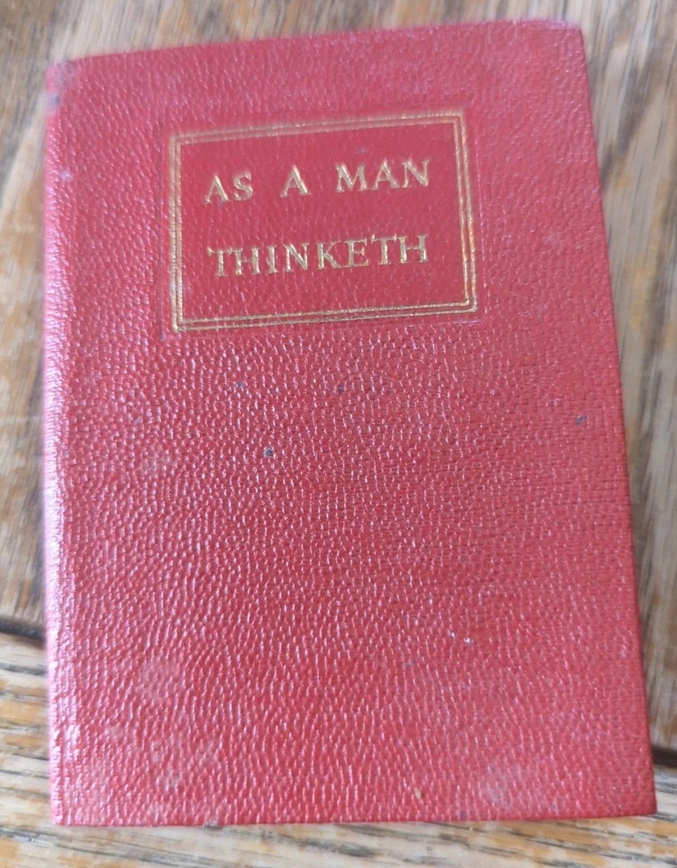 As A Man Thinketh James Allen Miniature Dolphin Booklet Collins London Glasgow