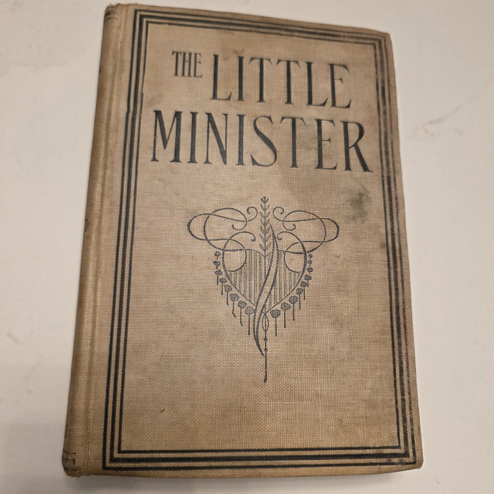 The Little Minister Vintage Hardcover Book, By JM Barrie. M.A. Donahue Co