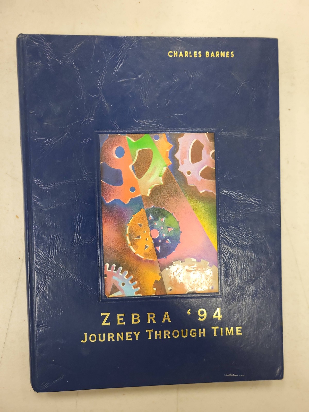 Charles Barnes Zebra Yearbook 1994 Journey Through Time Newsfoto San Angelo TX