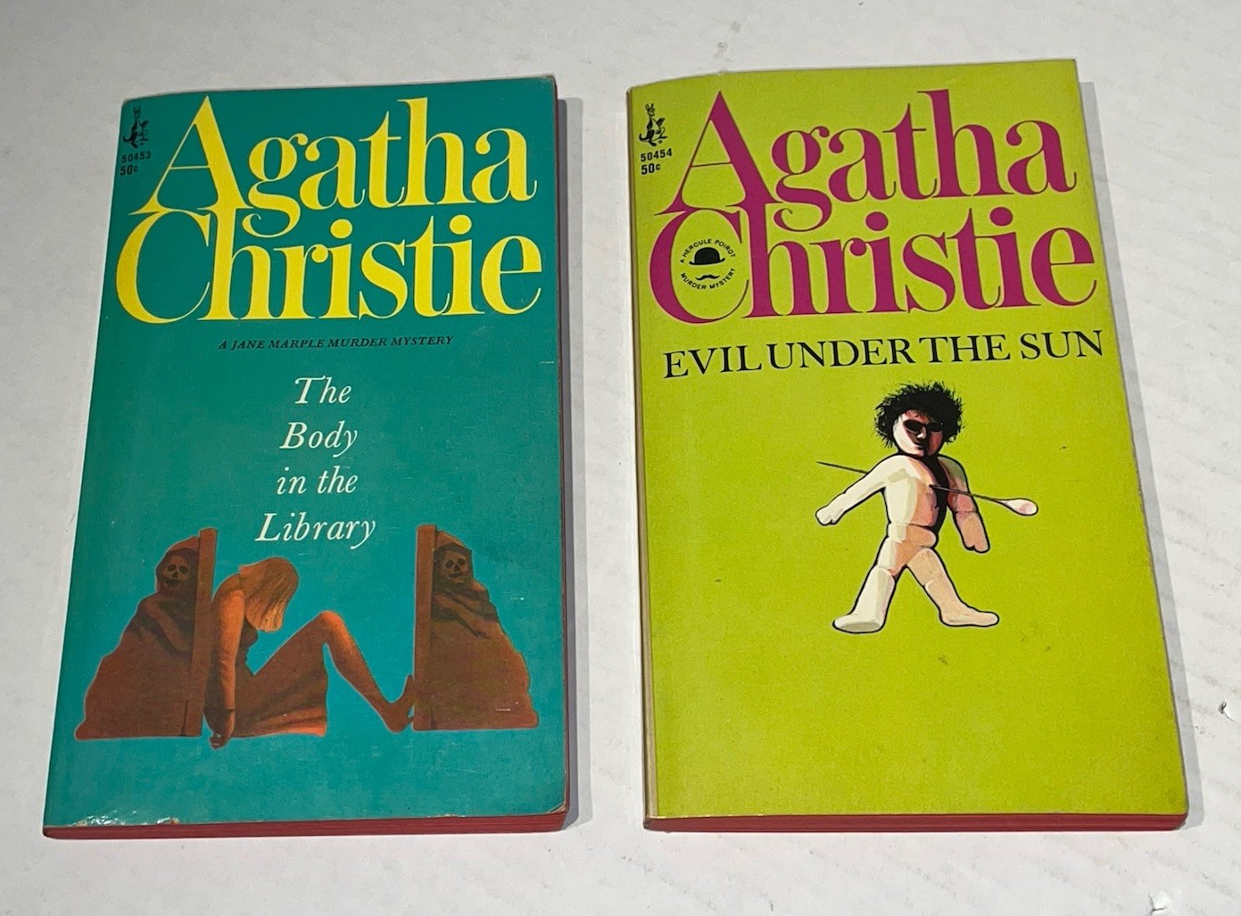 Lot of 12 Vintage Mystery Pulp Fiction Paperback Books 50s-60s Christie, Rendell