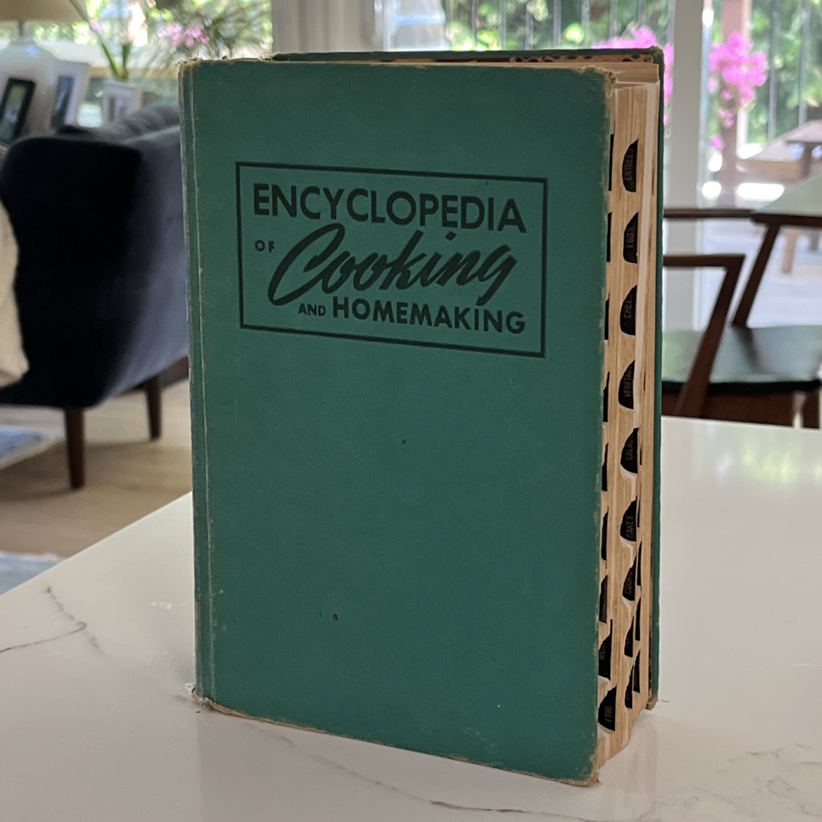 Rare Vintage Cookbook Encyclopedia of Cooking and Homemaking 1939 cookbook Clean