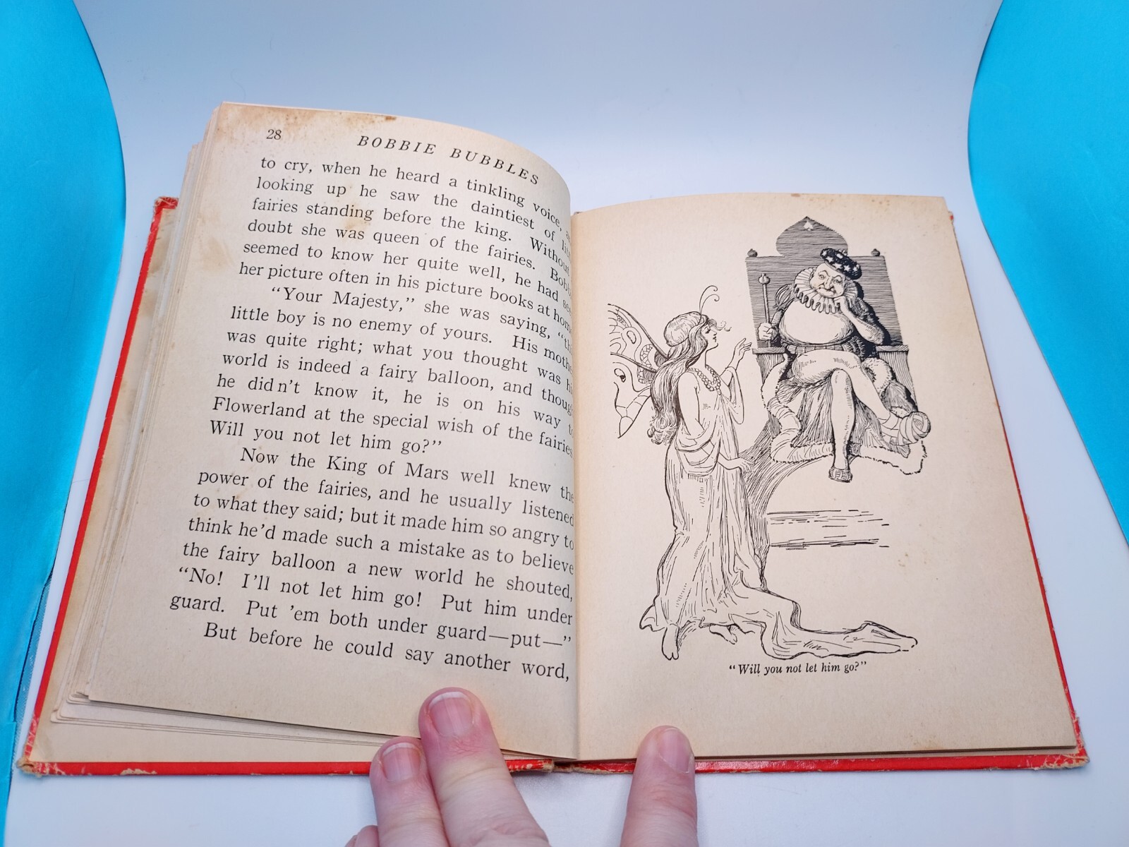 Vtg Bobbie Bubbles 1916 Hardcover By E. Hugh Sherwood Illustrated Inscribed 1932