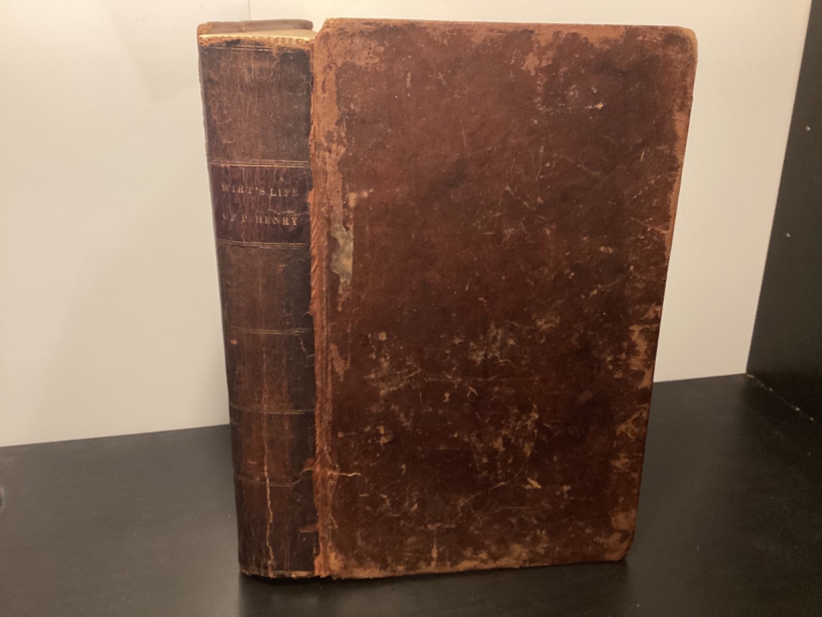1818 Sketches Of The Life & Character of Patric Henry – William Wirt