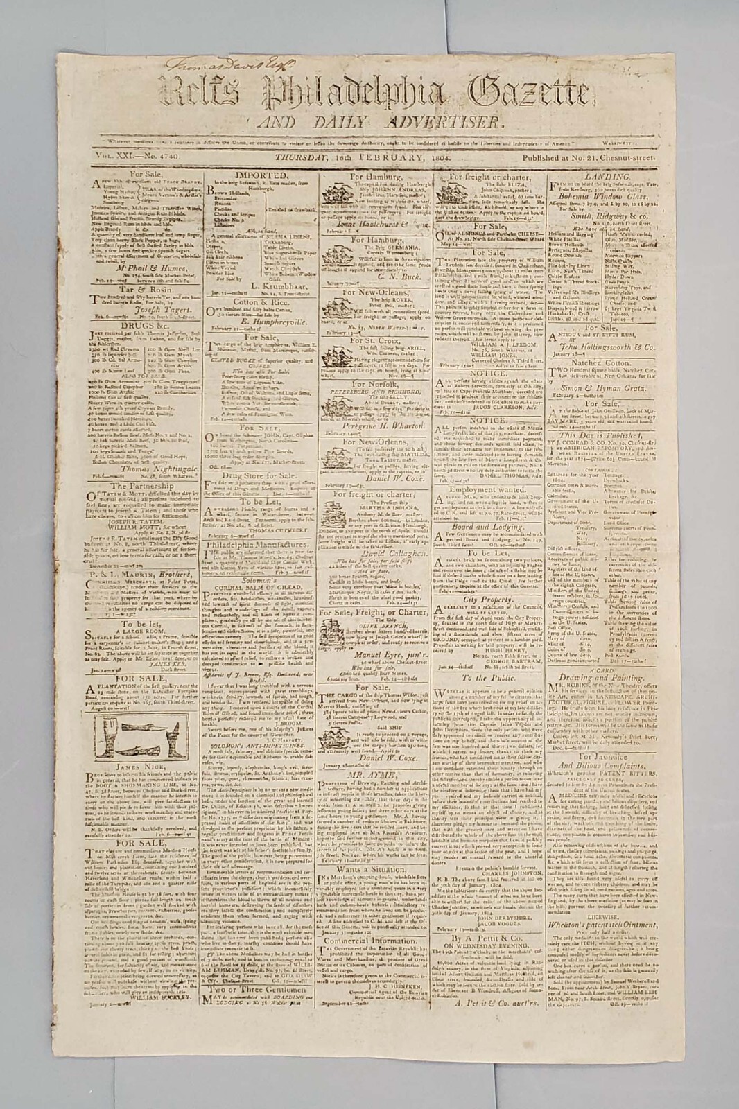 1804 Death Notice Joseph Priestley he in Lost Bible Translation Video Watchtower