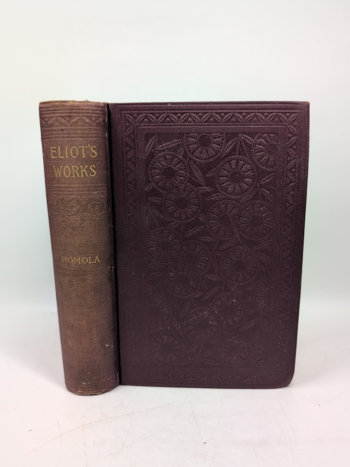 Romola by George Eliot – Antique Hardcover – Aldine – Early Edition