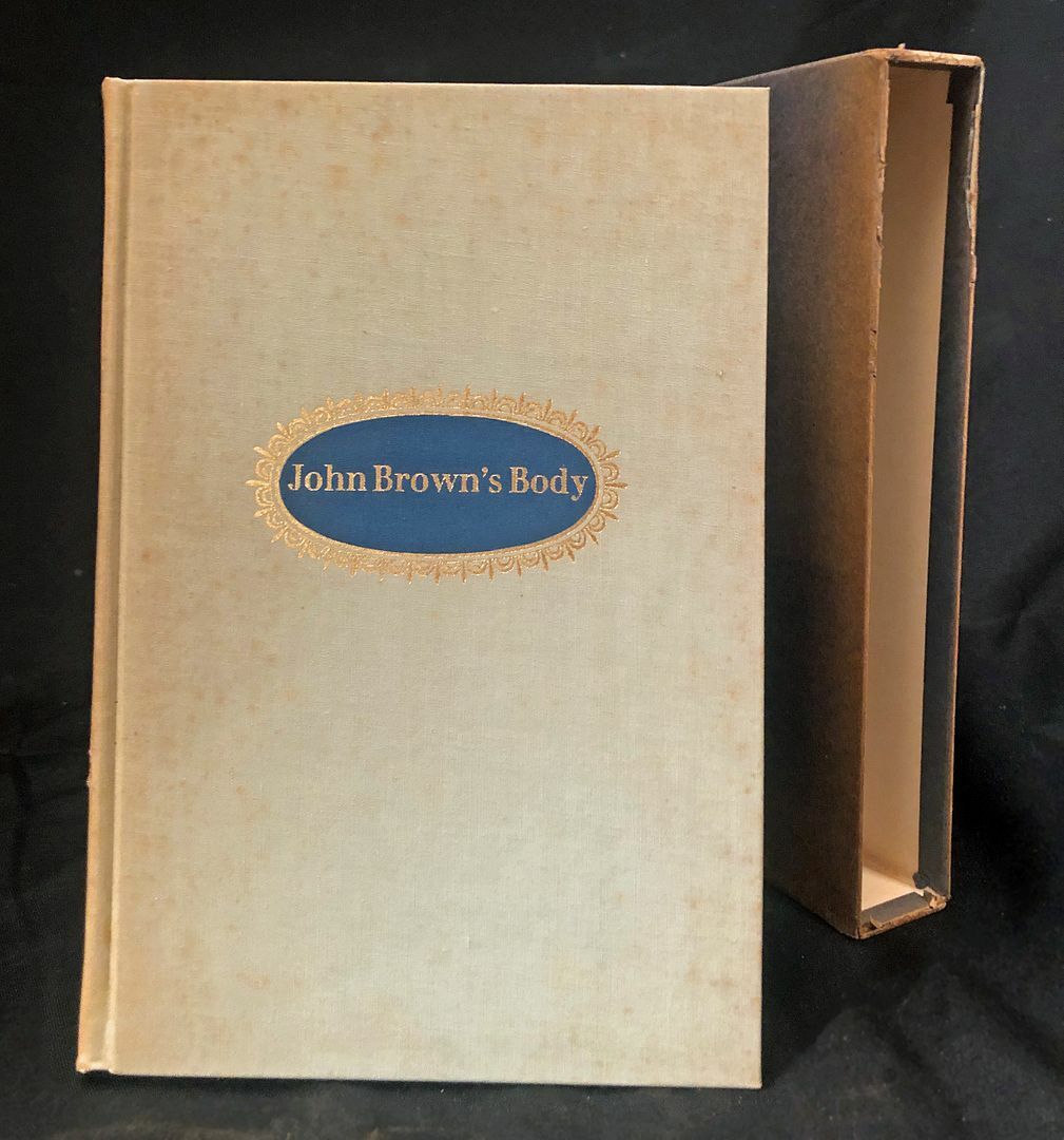 1948 Book John Brown’s Body, Poem, Stephen Vincent Benét, John Steuart Curry