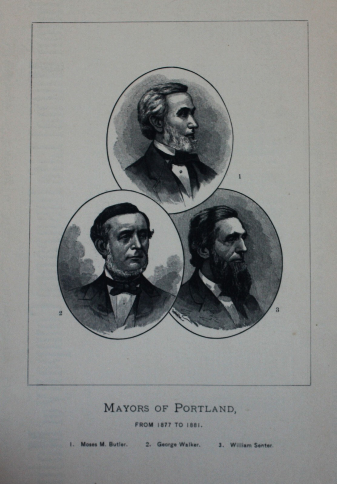 Portland, Maine, And Vicinity Illustrated Revised Ed. 1881 Red/ with GOLD