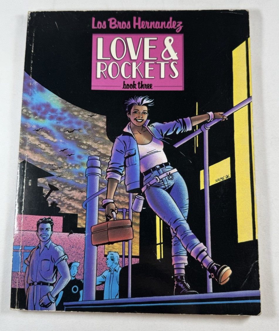 Love & Rockets Book Three: Gilbert & Jaime Hernandez – Fantagraphics TPB 1987
