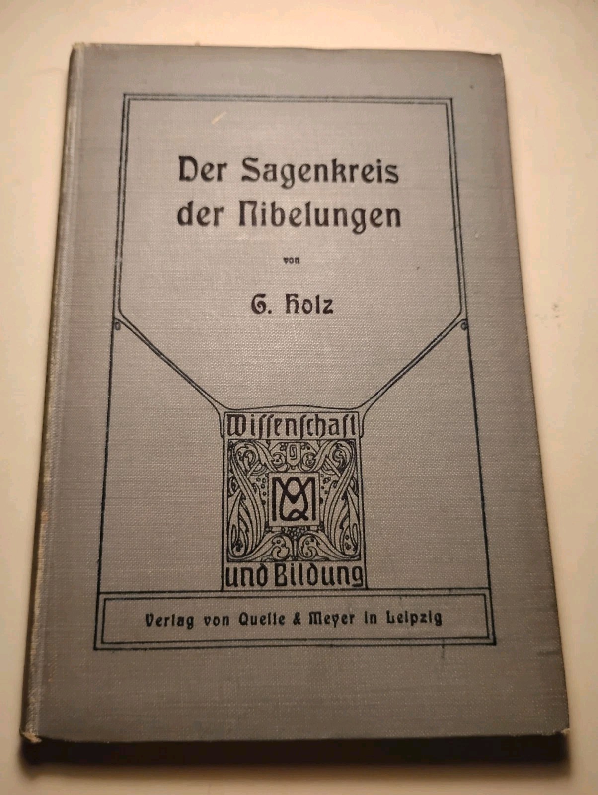 1907 Georg Holz Der Sagenkreis der Nibelungen German Mythology Folklore
