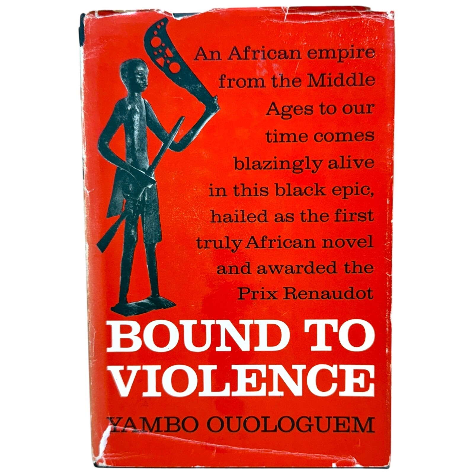 Bound to Violence by Yambo Ouologuem 1971 HBJ Vintage Hardcover First Edition